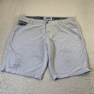 William Murray Golf Shorts Mens 40 Gray‎ Performance 11" Inseam Straight Fit